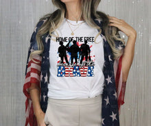 Load image into Gallery viewer, Home of the Free - DTF Transfer