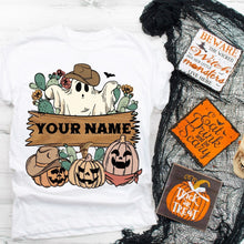 Load image into Gallery viewer, Custom Name Cowboy Ghost - DTF Transfer