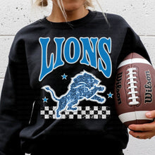 Load image into Gallery viewer, Faux Sequin Lion Team - DTF Transfer