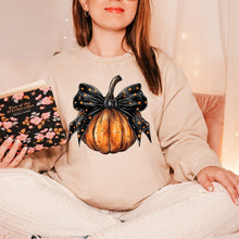 Load image into Gallery viewer, Pumpkin Bow - DTF Transfer