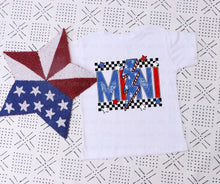 Load image into Gallery viewer, RW&B Checkered Mini - DTF Transfer