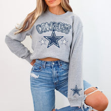 Load image into Gallery viewer, Star Bling Blue Star Team - DTF Transfer