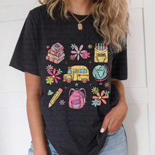 Load image into Gallery viewer, Bus and Flowers Grunge - DTF Transfer