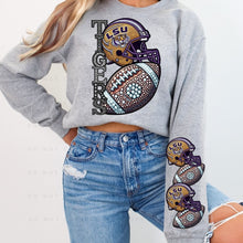 Load image into Gallery viewer, Rhinestone Football Tiger Team 1 - DTF Transfer