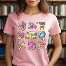 Load image into Gallery viewer, Bus and Flowers - DTF Transfer