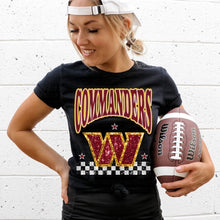 Load image into Gallery viewer, Faux Sequin Command Team - DTF Transfer