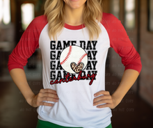 Load image into Gallery viewer, Custom School Game Day Baseball  - DTF Transfer