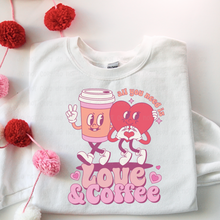 Load image into Gallery viewer, Love & Coffee Tee
