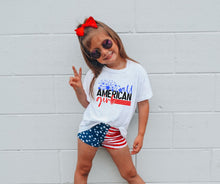Load image into Gallery viewer, American Girl Fireworks - DTF Transfer