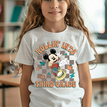 Load image into Gallery viewer, Rollin' Into Third Grade Mouse - DTF Transfer