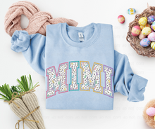 Load image into Gallery viewer, Varsity Sugar Bunny Mimi - Distressed - DTF Transfer