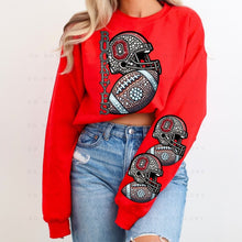 Load image into Gallery viewer, Rhinestone Football Ohio Nut Team Sleeve - DTF Transfer