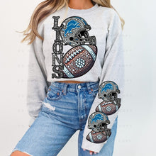 Load image into Gallery viewer, Rhinestone Football Lion Team 1 - DTF Transfer