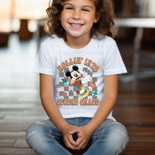 Load image into Gallery viewer, Rollin' Into Second Grade Mouse - DTF Transfer