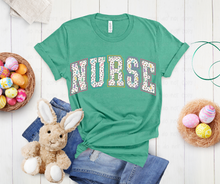 Load image into Gallery viewer, Varsity Sugar Bunny Nurse - DTF Transfer