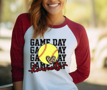 Load image into Gallery viewer, Custom School Game Day Softball - DTF Transfer