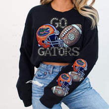 Load image into Gallery viewer, Rhinestone Football Modern Dino Team 2 - DTF Transfer