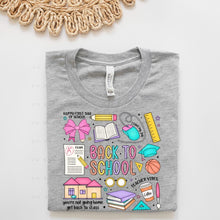 Load image into Gallery viewer, Back To School Collage - DTF Transfer