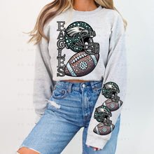 Load image into Gallery viewer, Rhinestone Football America's Bird Team 1 - DTF Transfer