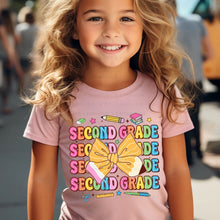 Load image into Gallery viewer, Second Grade Pencil Bow - DTF Transfer