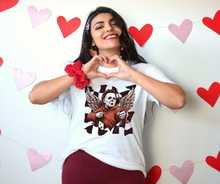 Load image into Gallery viewer, Checkered Wing Tee