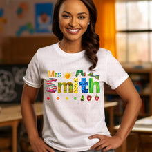 Load image into Gallery viewer, Custom Caterpillar Teacher Name - DTF Transfer