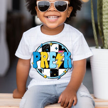 Load image into Gallery viewer, Blue Checked PreK - DTF Transfer