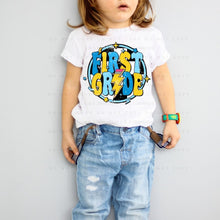 Load image into Gallery viewer, Blue Checkered First Grade - DTF Transfer