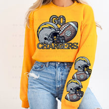 Load image into Gallery viewer, Rhinestone Football Horse Team Sleeve - DTF Transfer