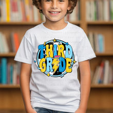 Load image into Gallery viewer, Blue Checkered Third Grade - DTF Transfer