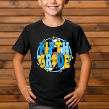 Load image into Gallery viewer, Blue Checkered Fifth Grade - DTF Transfer