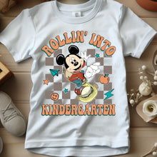 Load image into Gallery viewer, Rollin' Into Kindergarten Mouse - DTF Transfer
