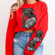 Load image into Gallery viewer, Rhinestone Football Bear Team 1 - DTF Transfer