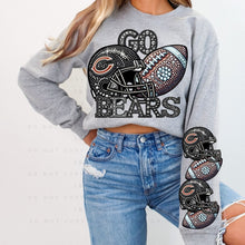Load image into Gallery viewer, Rhinestone Football Bear Team 2 - DTF Transfer