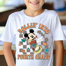 Load image into Gallery viewer, Rollin' Into Fourth Grade Mouse - DTF Transfer
