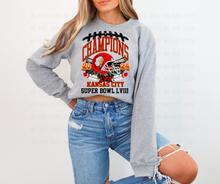 Load image into Gallery viewer, Big Game Champs Football - DTF Transfer