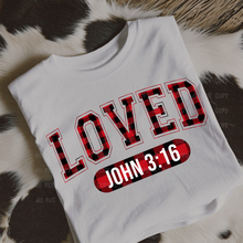 Load image into Gallery viewer, Loved John 3:16 - DTF Transfer