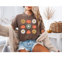 Load image into Gallery viewer, Pumpkins and Daisies- DTF Transfer