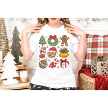 Load image into Gallery viewer, Distressed Christmas Collage- DTF Transfer