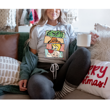 Load image into Gallery viewer, Christmas Characters Stacked- DTF Transfer