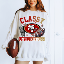 Load image into Gallery viewer, Classy Until Kickoff Four Nine Team - DTF Transfer