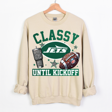 Load image into Gallery viewer, Classy Until Kickoff Fast Plane Team - DTF Transfer