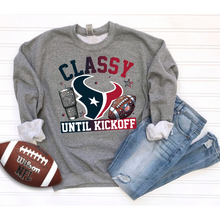 Load image into Gallery viewer, Classy Until Kickoff Texas Team - DTF Transfer