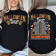 Load image into Gallery viewer, White Front and Back Halloween Tour- DTF Transfer