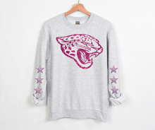 Load image into Gallery viewer, Pink Faux Sequin Fast Cat Team- DTF Transfer