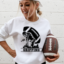 Load image into Gallery viewer, Custom Football Number and Name – DTF Transfer