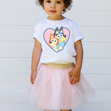 Load image into Gallery viewer, Blue Dog Heart – DTF Transfer