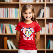 Load image into Gallery viewer, Blue Dog Is My Valentine – DTF Transfer