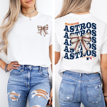 Load image into Gallery viewer, Baseball Teams w Cities- Front & Back