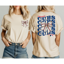 Load image into Gallery viewer, Baseball Teams w Cities- Front & Back